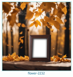 flower photo frame 2232