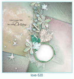 love Photo frame 520