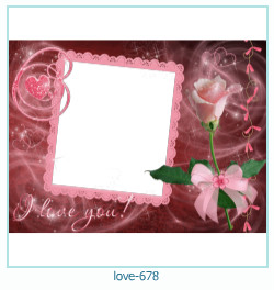 love Photo frame 678