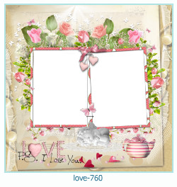 love Photo frame 760