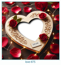 romantic photo frame 875